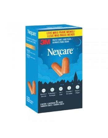 PROTETOR AUDITIVO 5 PARES / HB004832125