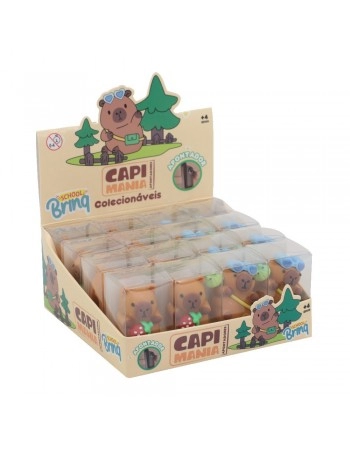DISPLAY C/ 24 APONTADOR CAPIVARA CAPI MANIA/SCB217