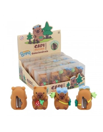 DISPLAY C/ 24 APONTADOR CAPIVARA CAPI MANIA/SCB217
