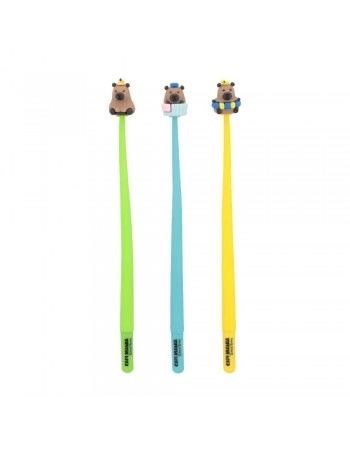 DISPLAY C/ 24 CANETA GEL CAPIVARA CAPI MANIA/SCB212