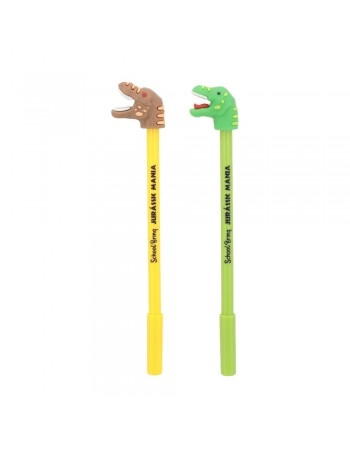 DISPLAY C/ 24 CANETA GEL DINOSSAURO DINOMANIA/SCB223