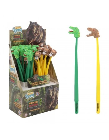 DISPLAY C/ 24 CANETA GEL EM SILICONE DINOSSAURO DINOMANIA/SCB225