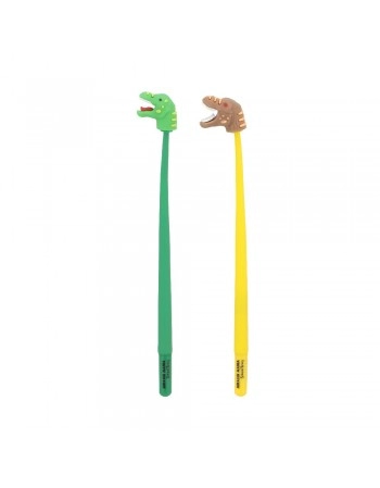 DISPLAY C/ 24 CANETA GEL EM SILICONE DINOSSAURO DINOMANIA/SCB225