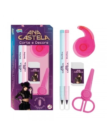 KIT PAPELARIA CORTE E DECORE - ANA CASTELA/SCB-AC14