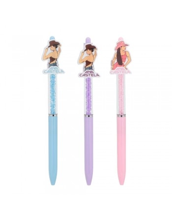 DISPLAY C/ 24 CANETA GEL STRASS ANA CASTELA/SCB-AC04