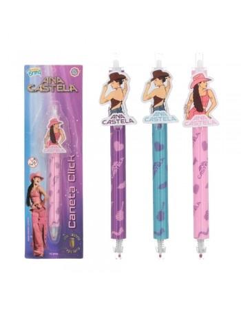 DISPLAY C/ 24 CANETA GEL CLIQUE ANA CASTELA/SCB-AC03