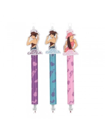 DISPLAY C/ 24 CANETA GEL CLIQUE ANA CASTELA/SCB-AC03