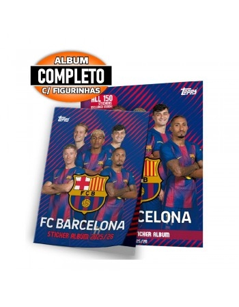 KIT ÁLBUM E FIGURINHAS BARCELONA 2025/26/25070383