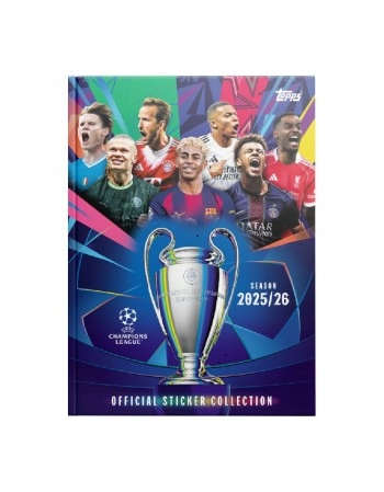 UEFA CHAMPIONS LEAGUE 2026 ÁLBUM CAPA DURA BLUE/UCL25260003LCD