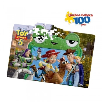 TOY STORY 5 - QUEBRA-CABEÇA 100 PEÇAS/8098