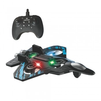 AVIÃO DRONE DE CONTROLE REMOTO DE ESPUMA BATERIA, COM LUZ BATERIA RECARREGÁVEL - FALCON/CAR213