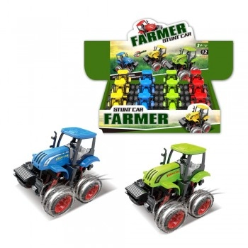 DISPLAY C/ 12 TRATOR MONSTER FRICÇÃO 4WD/2130