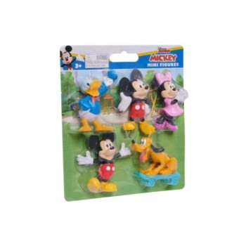 SET 5 MINI FIGURAS MICKEY MOUSE, DISNEY JUNIOR / 5402
