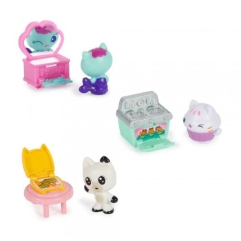 PACK DE FIGURA COM ACESSORIOS SORTIDOS, GABBYS DOLLHOUSE / 3648