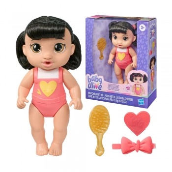 BABY ALIVE COLOR AND SHINE MORENA / G3750