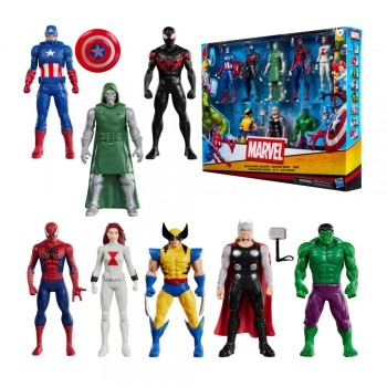 MVL C 6 INCH BASIC FIGURE 8PK VALUE/G2473