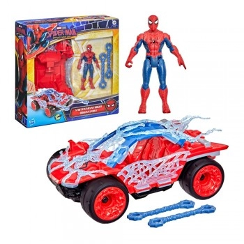 FIG 4,5\" E VEICULO HOMEM ARANHA FILME/G2445