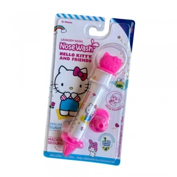 DISPOSITIVO P/LAVAGEM NASAL NOSEWASH 10ML - HELLO KITTY AND FRIENDS/NWHK01