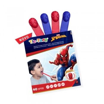 ABAIXADOR DE LINGUA TIC-TONG SPIDERMAN/AL104SPM