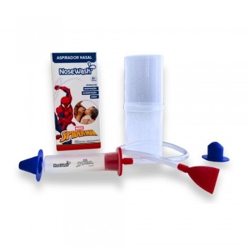 ASPIRADOR NASAL NOSEWASH - SPIDERMAN/NWASPSPM01