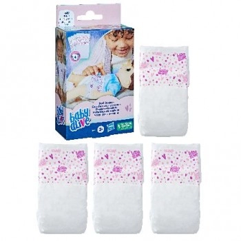 BABY ALIVE FRALDAS/E9119