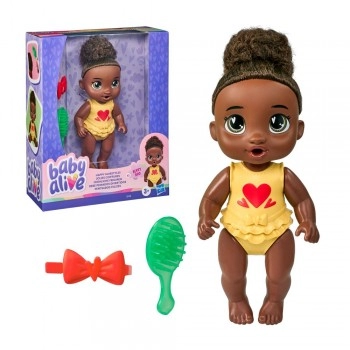 BABY ALIVE HAPPY HAIR STYLES NEGRA VALUE / G3748