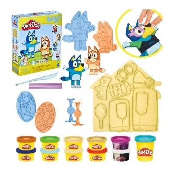 PLAY-DOH BLUEY MAKE N MASH COSTUMES / F4374