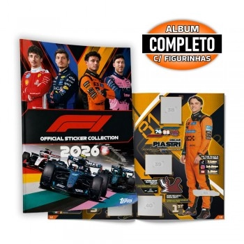 FORMULA 1 2026 S&A - ALBUM PACK - COMPLETO/F1260001