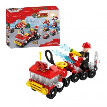 BLOCOS DE MONTAR BOMBEIRO 134 PEÇAS/2350