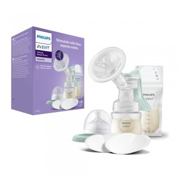 KIT EXTRATOR DE LEITE MANUAL ESSENTIAL / SCD417/20