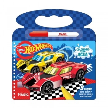 COLORINDO COM ÁGUA - HOT WHEELS/86413