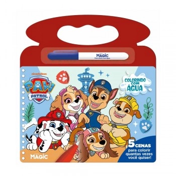 COLORINDO COM ÁGUA - PATRULHA CANINA/86406