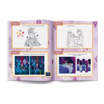 LIVRO 100 ATIVIDADES FROZEN 2 / 20050213
