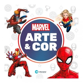 LIVRO ARTE E COR MARVEL / 20520301