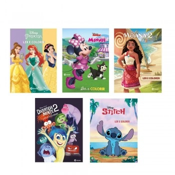 LIVRO LER E COLORIR DISNEY C/12/20560204
