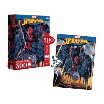 HOMEM ARANHA- QUEBRA CABEÇA 500 PEÇAS/8104