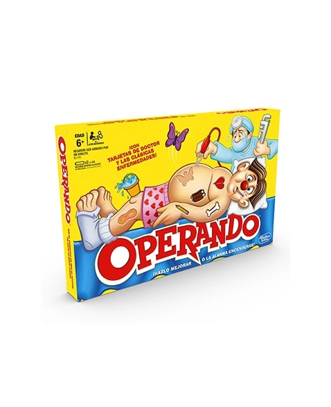 Jogo Operando - Clássico - Sam - Hasbro