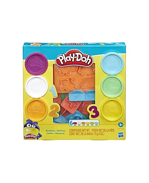 CONJUNTO MASSINHA PLAY DOH NUMEROS