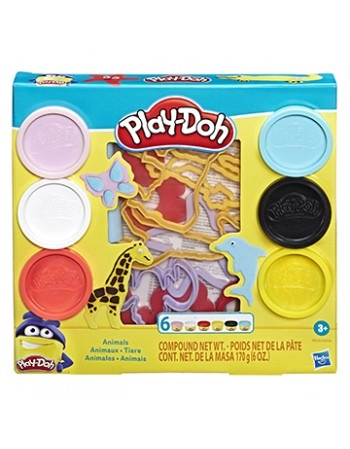 CONJUNTO MASSINHA PLAY DOH ANIMAIS