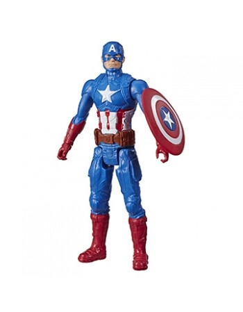 BONECO TITAN HERO MARVEL CAPITAO AMERICA