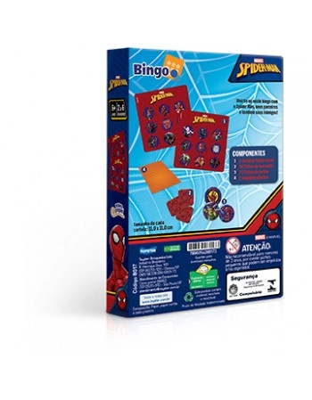 JG BINGO HOMEM ARANHA / 8017