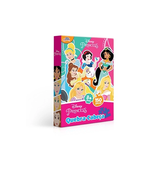 Jogo Quebra cabeca Disney Princesas 30 pecas