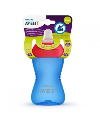 COPO DE TRANSICAO BICO SILICONE AZUL 300 ML/SCF802/01