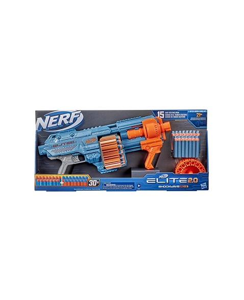 Lançador Dardos Nerf Elite Tetrad Qs-4 Hasbro F5026 Garantia