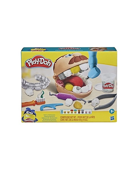 PLAY-DOH BRINCANDO DE DENTISTA/F1259