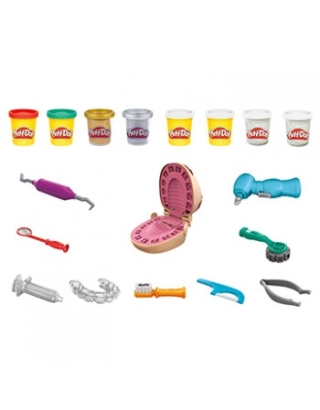 PLAY-DOH BRINCANDO DE DENTISTA/F1259