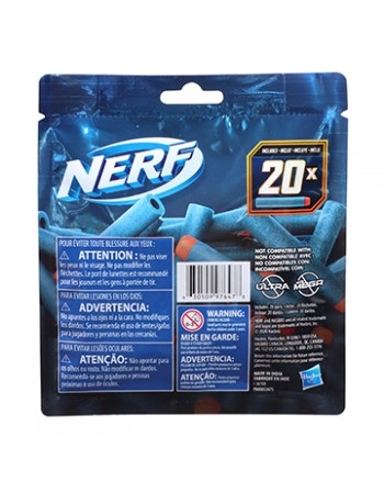 REFIL DARDOS NERF ELITE 2.0 C/20/ F0040