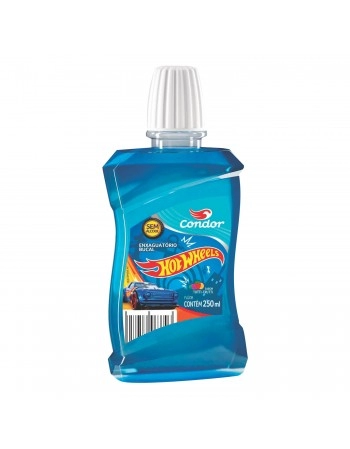 ENXAGUANTE BUCAL TUTTI-FRUTI HOT WHEELS 250 ML/4503/973046