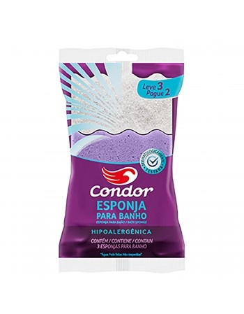 ESPONJA DE BANHO BASICA L3P2/8301/97616