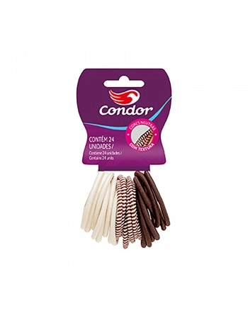 CX C/12 KITS C/24 ELASTICOS CABELO NEUTRO/8543/970192